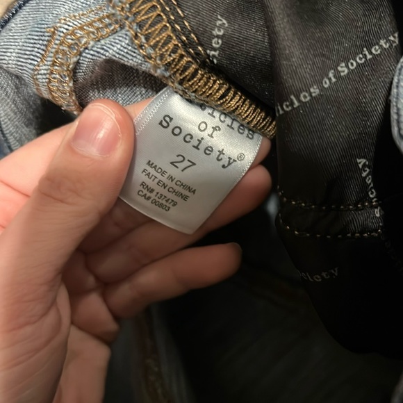 NWOT WOMENS ARTICLES OF SOCIETY JEANS SIZE 27 - Picture 5 of 8